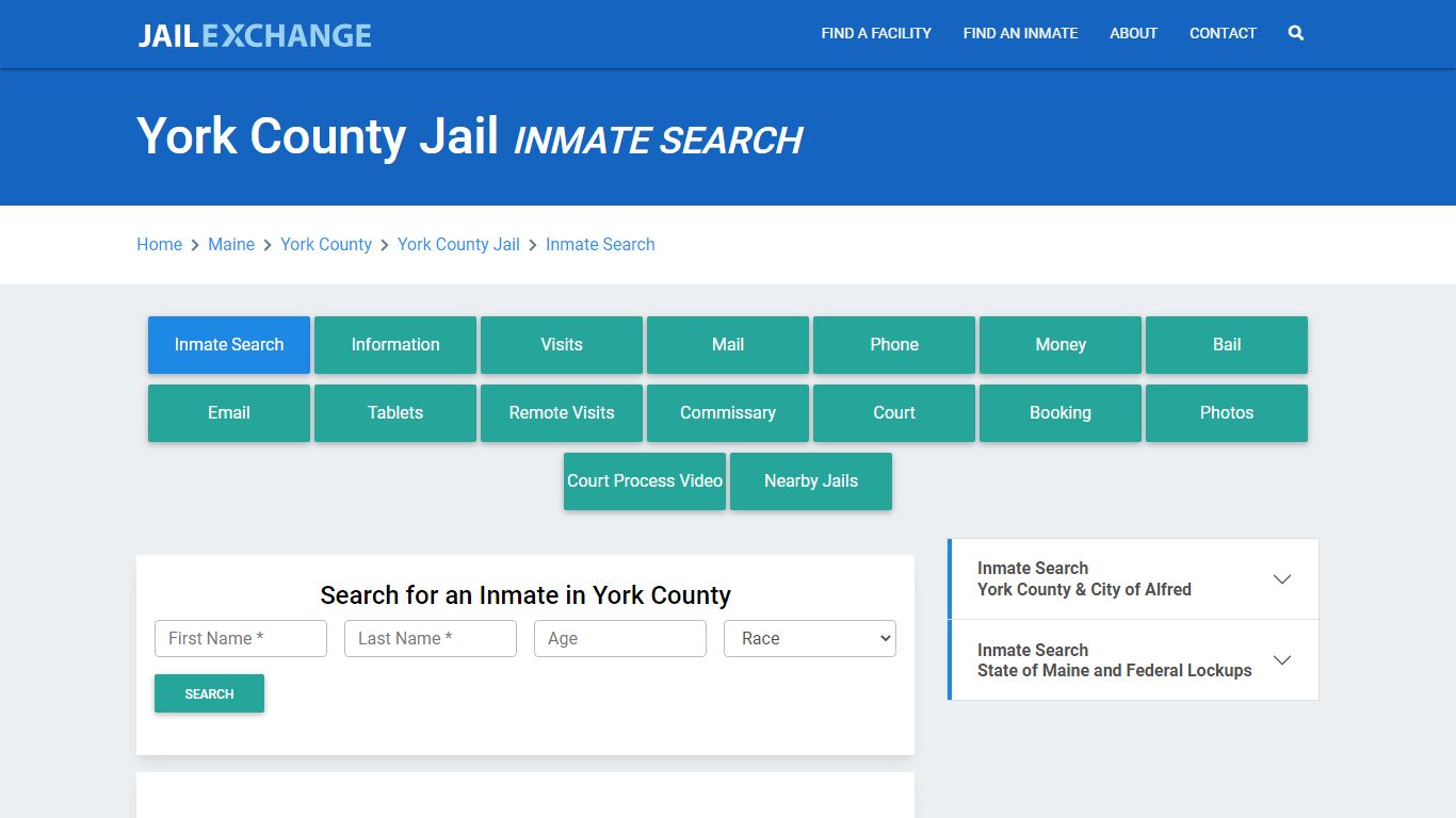 York County Jail, ME Inmate Search: Roster & Mugshots